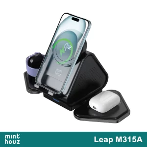 3 in 1 Qi2 認證無線充電座