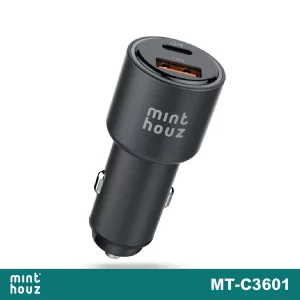 38W 雙口汽車充電器